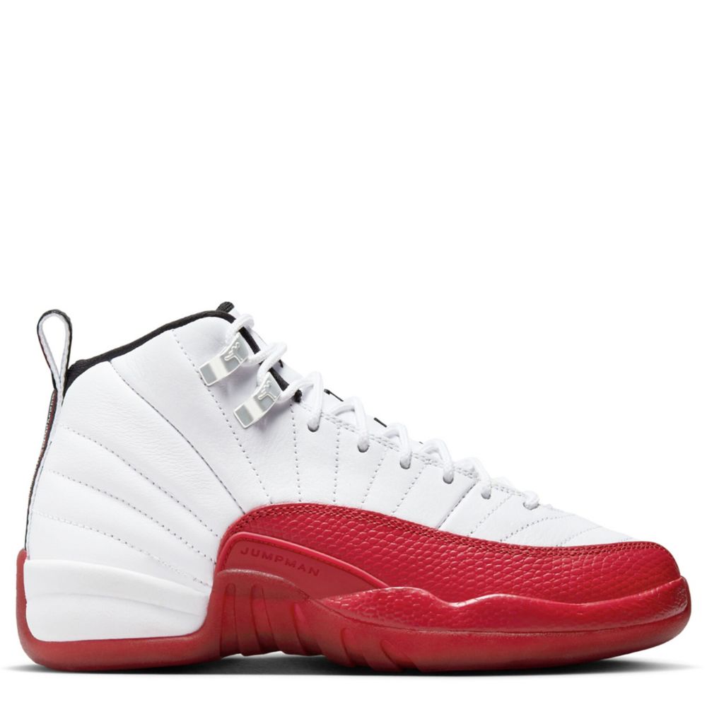 Air Jordan 12 Retro "Cherry" Big Kid Boys' Sneaker Right Side