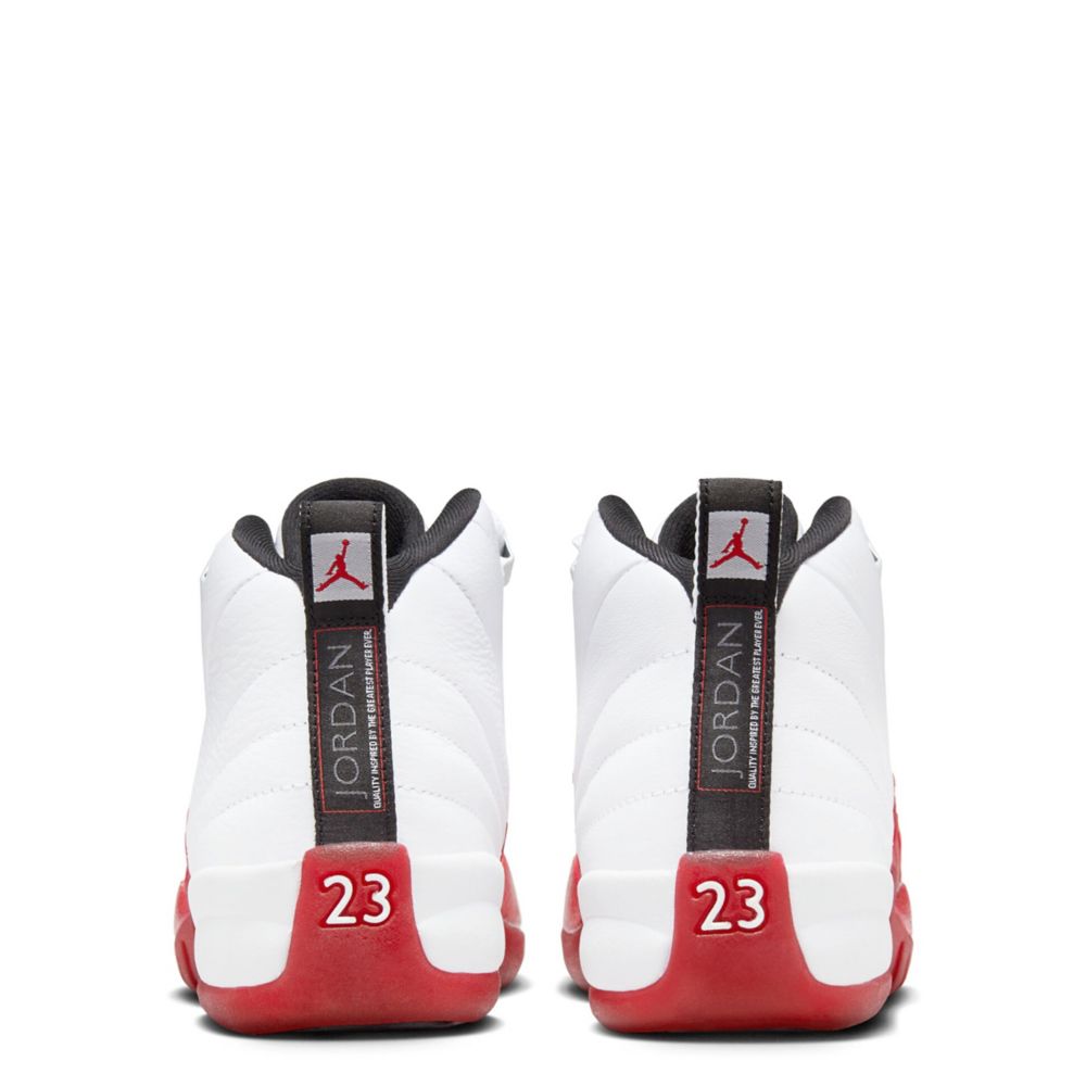 Air Jordan 12 Retro "Cherry" Big Kid Boys' Sneaker Back