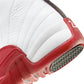 Air Jordan 12 Retro "Cherry" Big Kid Boys' Sneaker Heel Close Up