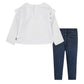 Ruffle Tee And Jean Set (Infant)