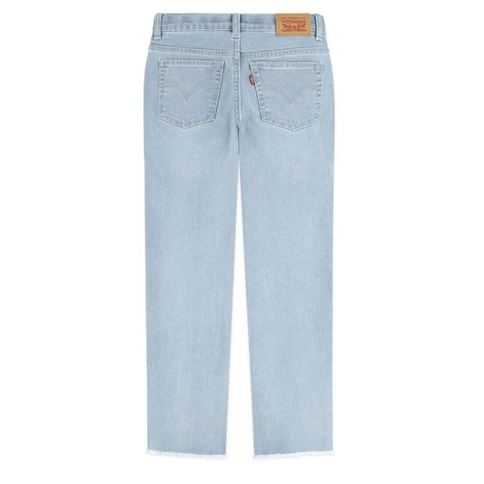 High Rise Ankle Straight Jean (Big Kids)