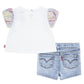 Floral Tee And Short Set (Toddler)