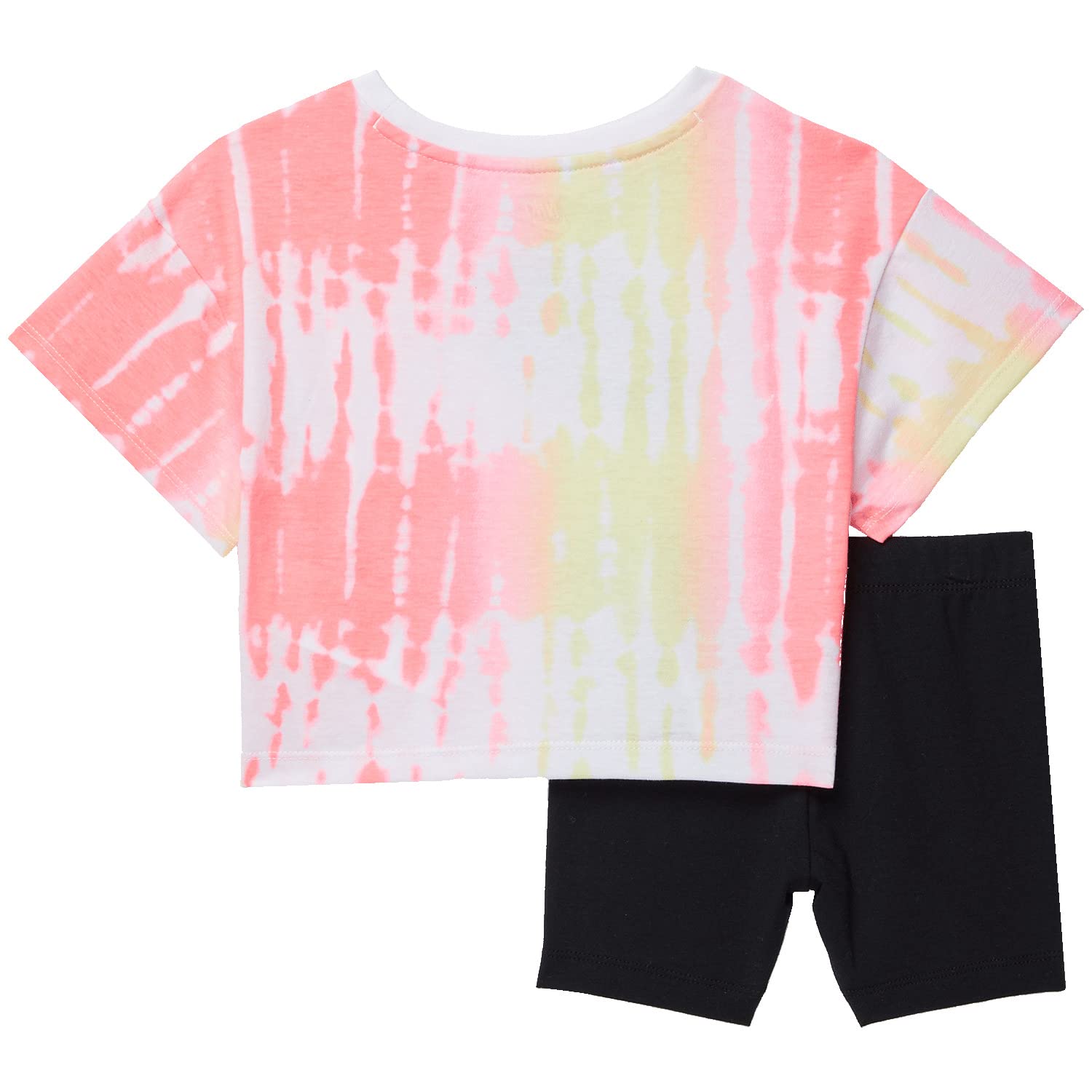 Image 2 of Boxy T-Shirt and Bike Shorts Set (Infant)