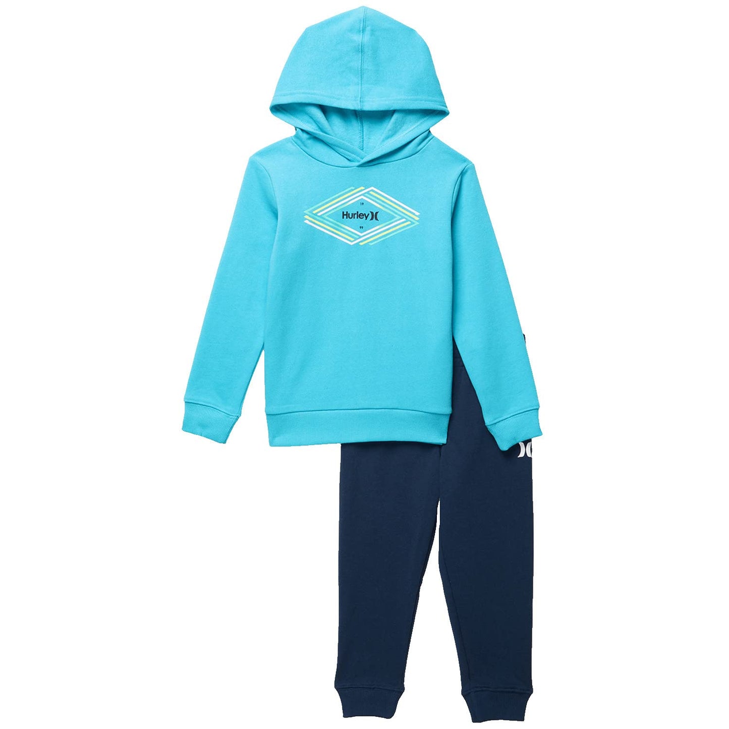 Image 1 of Hooded Pullover & Joggers Fleece Set (Toddler)