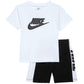 Image 1 of Sportswear T-Shirt and Fleece Shorts Set (Infant)