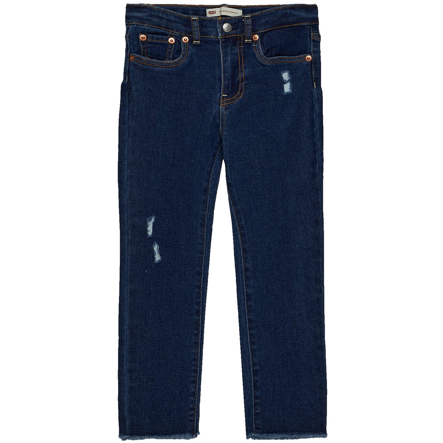 Image 1 of High-Rise Straight Jeans (Little Kids)