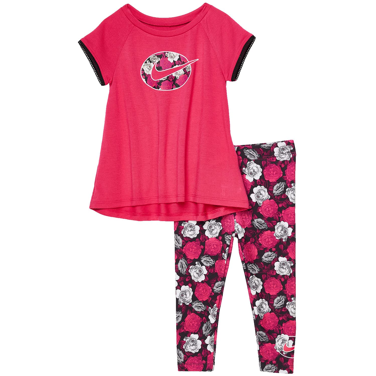 Image 1 of Printed Tunic and Leggings Set (Infant)