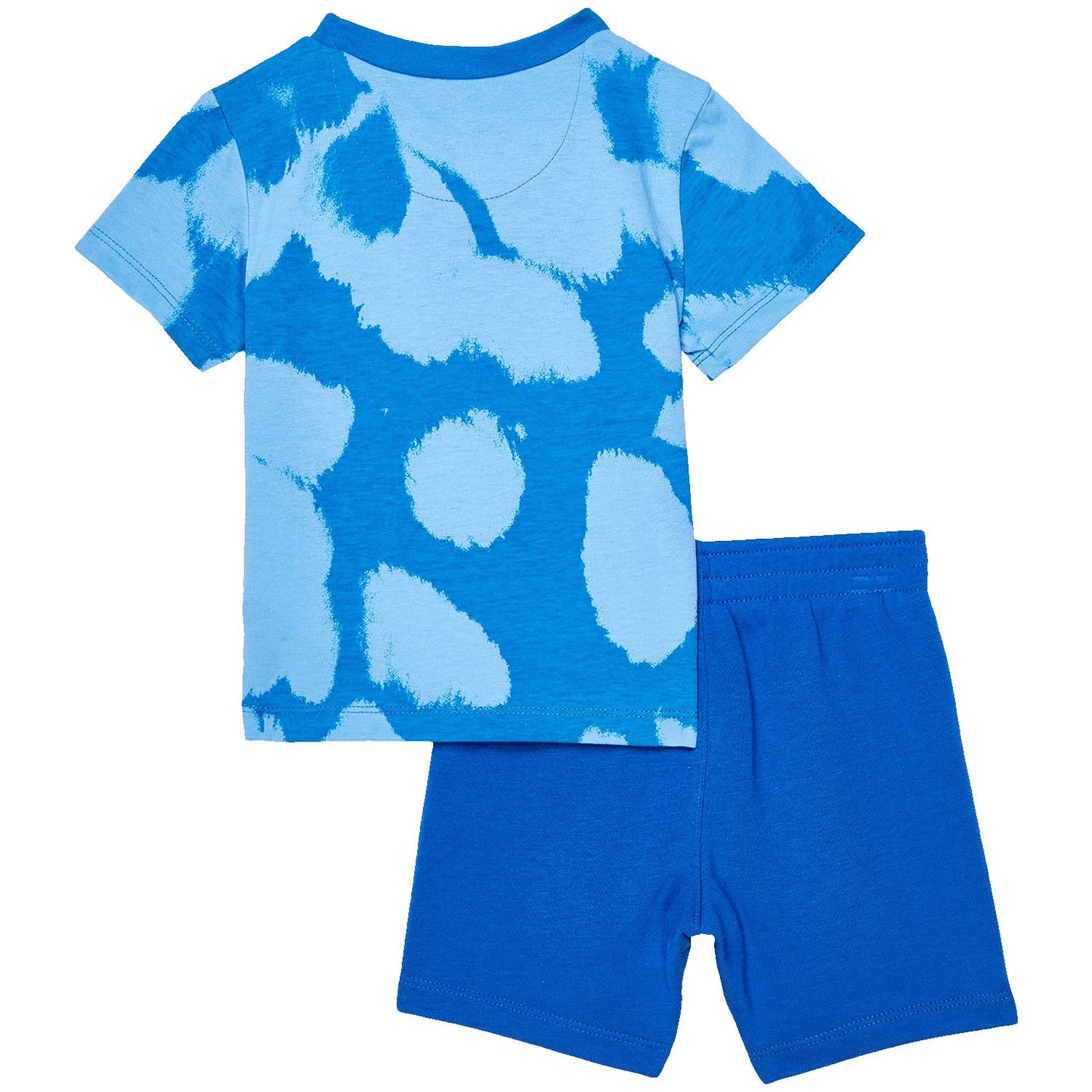 Image 2 of Dot-Dye T-Shirt and French Terry Shorts Set (Infant)