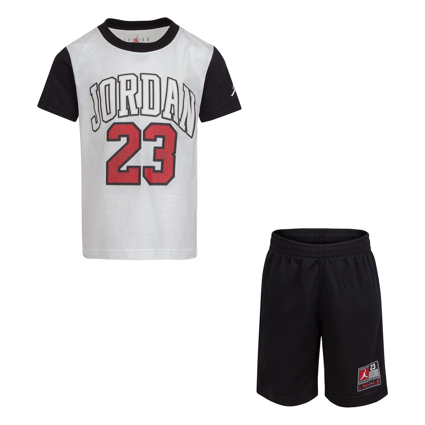 Image 1 of Jordan 23 Tee & Shorts Set (Little Kids/Big Kids)