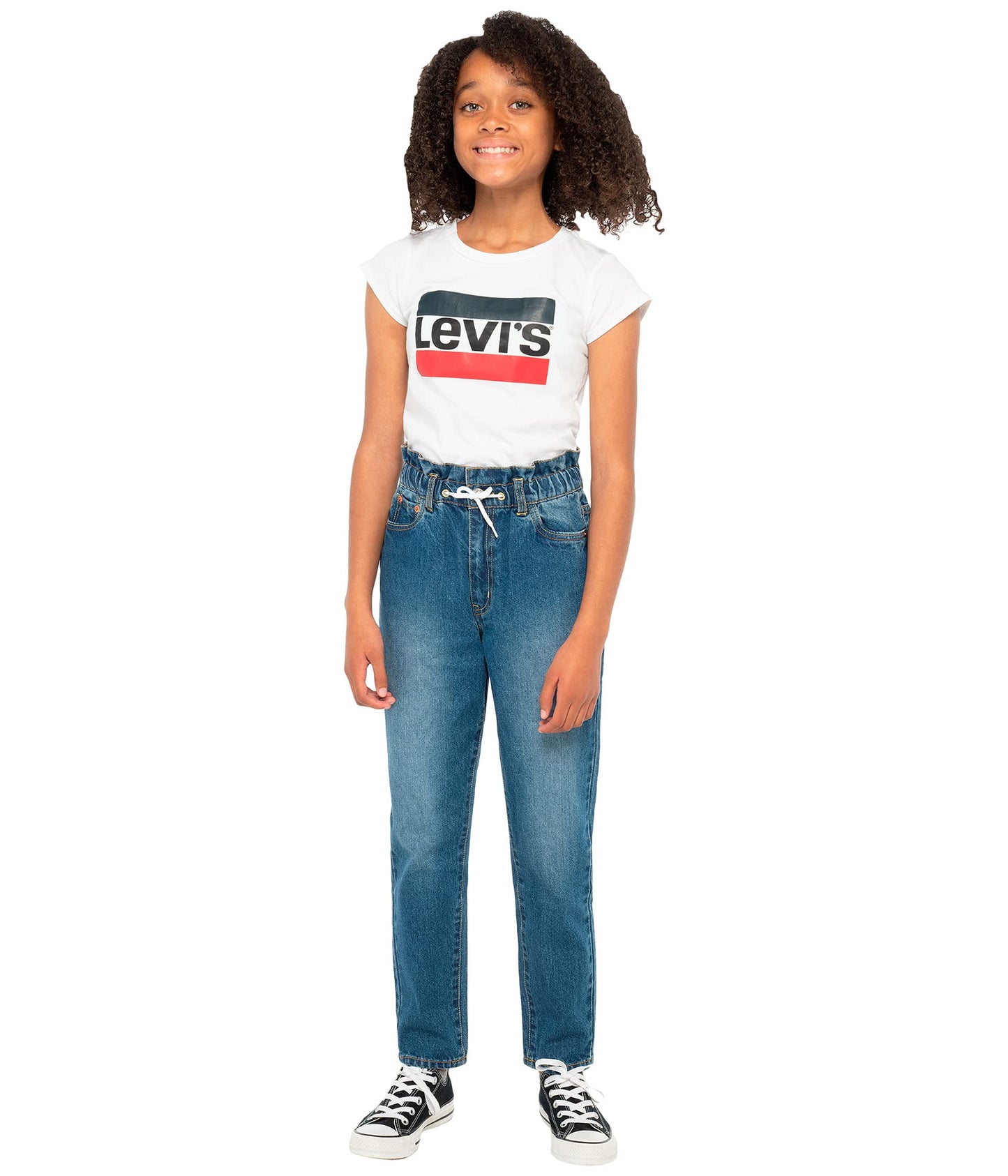 Image 5 of High Loose Taper Jeans (Big Kids)