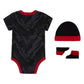 Image 2 of All Over Print Hat/Bodysuit/Bootie Set (Infant/Toddler/Little Kids)
