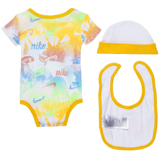 Image 2 of Bodysuit, Hat and Bib Set (Infant/Toddler/Little Kids)