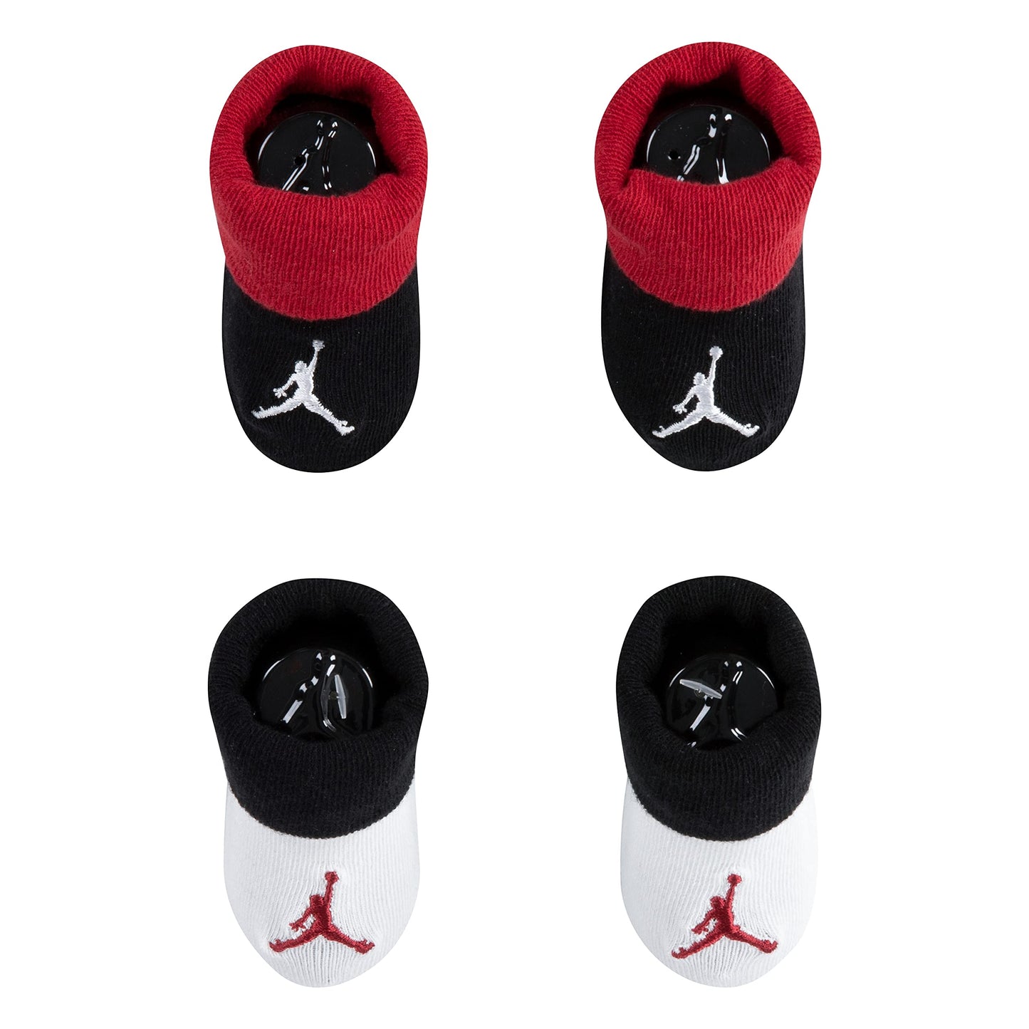 Image 2 of Jumpman Color Blocked Bootie 2-Pack (Infant)