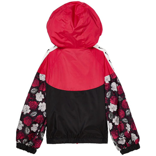 Image 2 of Floral Windrunner Jacket (Toddler)