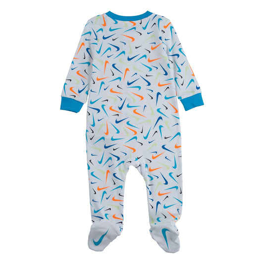 Image 2 of Swooshfetti Parade Footed Coverall (Infant)