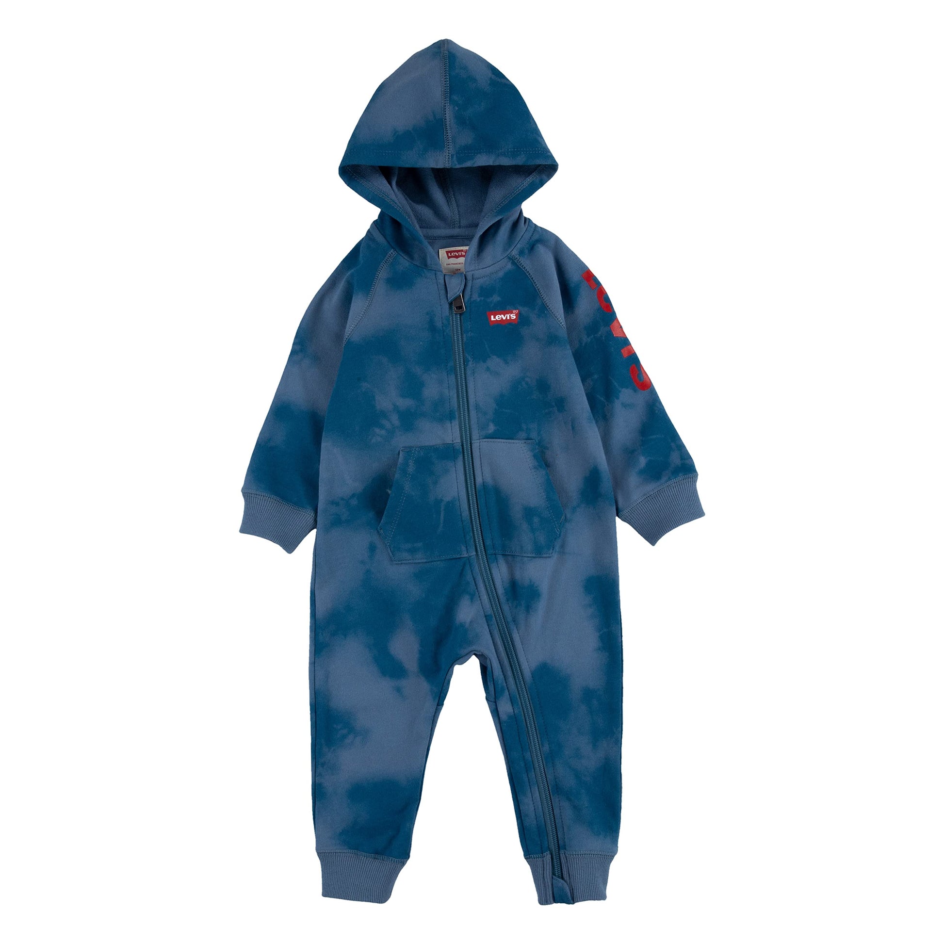 Image 1 of Hooded Printed Coverall (Infant)