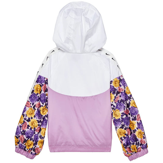 Image 2 of Floral Windrunner Jacket (Toddler)