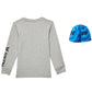 Image 2 of Icon Long Sleeve & Fleece Hat Set (Toddler)