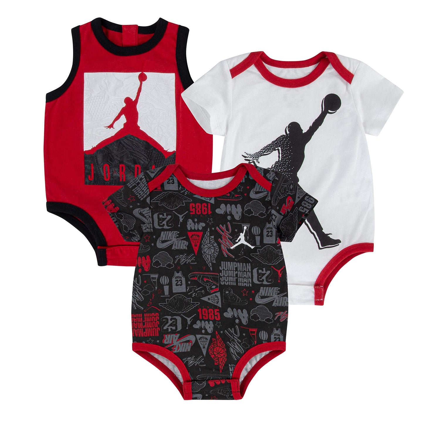 Image 1 of Jordan Elements 3-Pack Bodysuit Set (Infant)