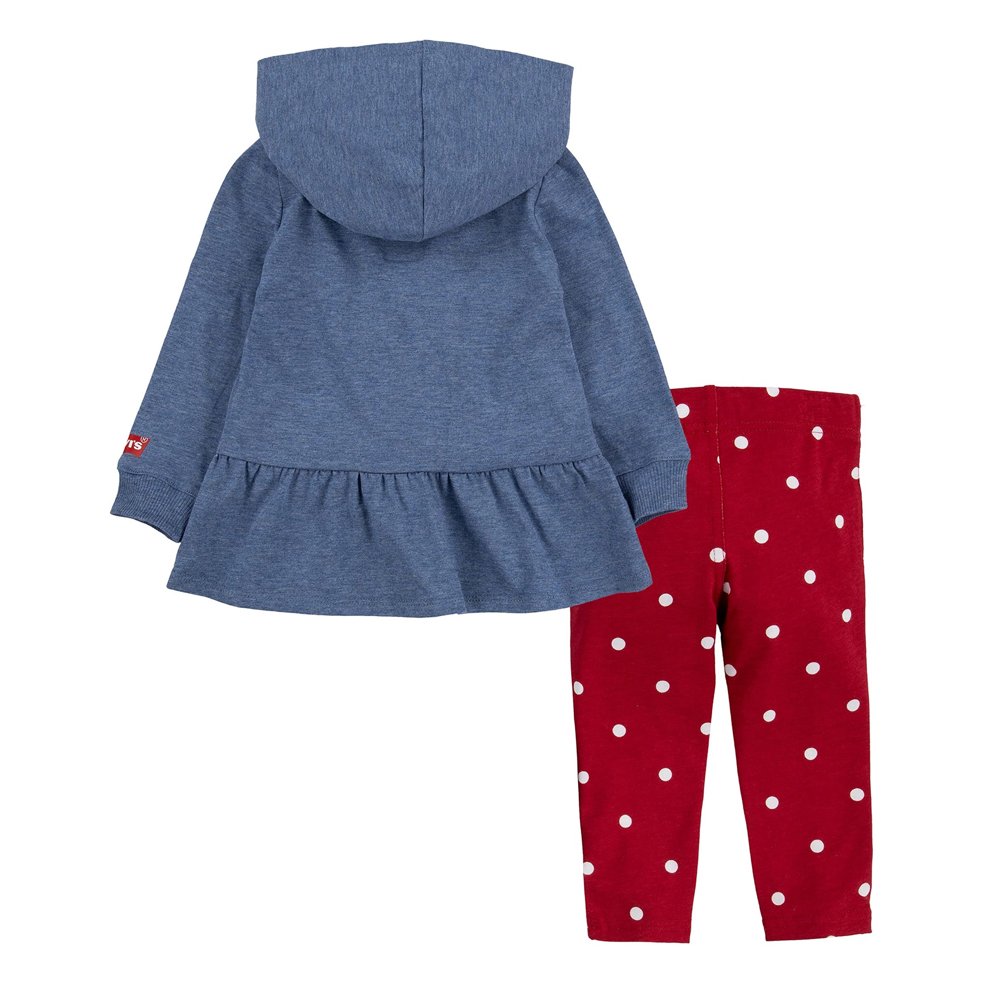 Image 2 of Levi's x Disney Minnie Mouse Hoodie and Leggings Set (Toddler)