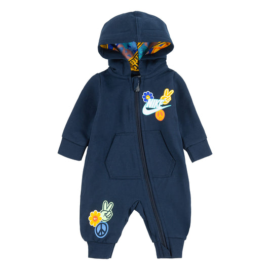 Image 1 of Nkn Flower Child Hooded Coverall (Infant)