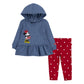 Image 1 of Levi's x Disney Minnie Mouse Hoodie and Leggings Set (Toddler)