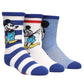 Image 2 of Levi's® x Disney Mickey Mouse Crew Socks 3-Pack (Toddler/Little Kid)