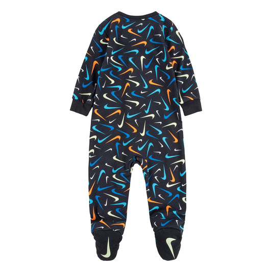 Image 2 of Swooshfetti Parade Footed Coverall (Infant)