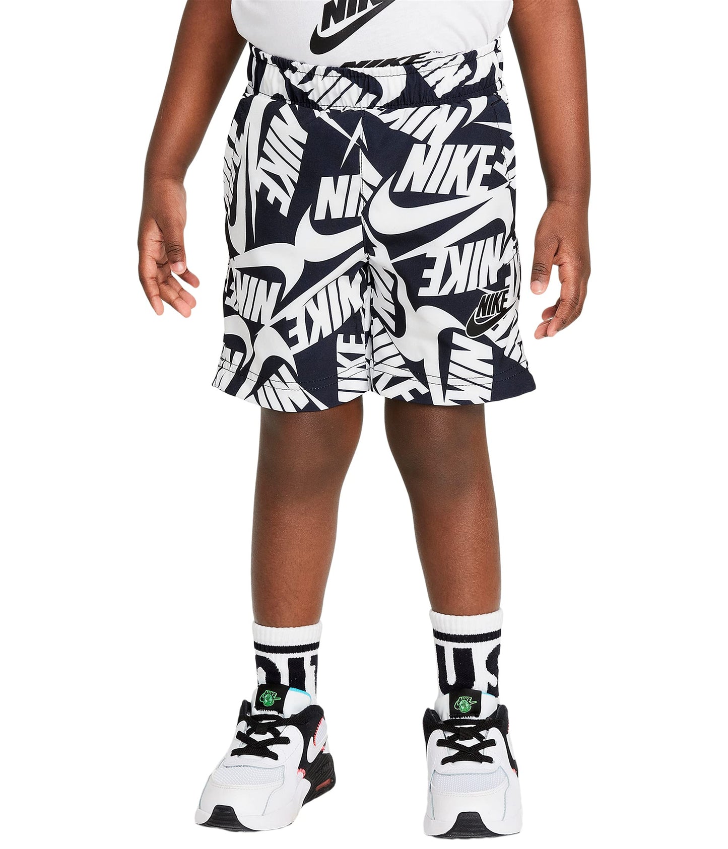 Image 1 of Woven Print Shorts (Toddler)