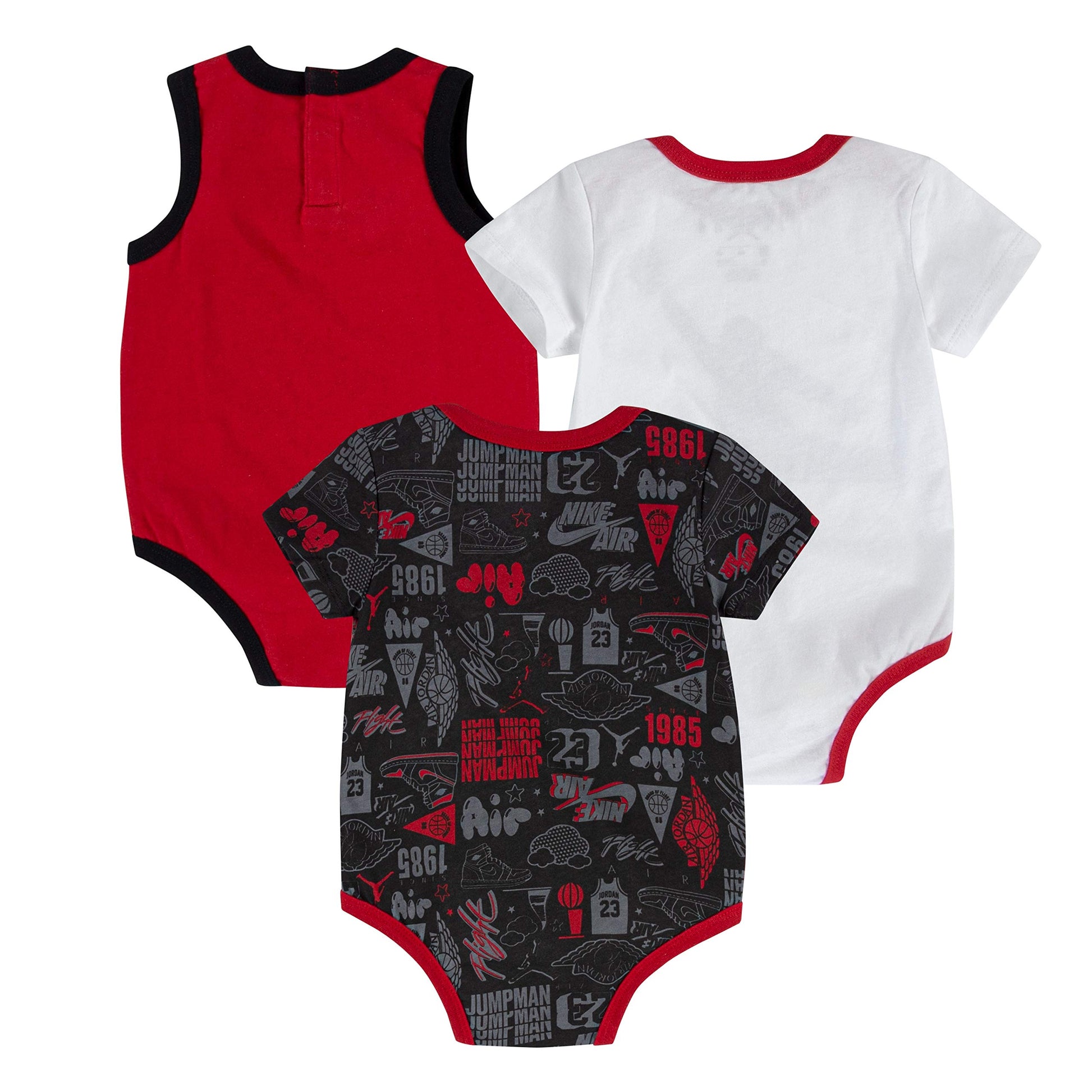 Image 2 of Jordan Elements 3-Pack Bodysuit Set (Infant)
