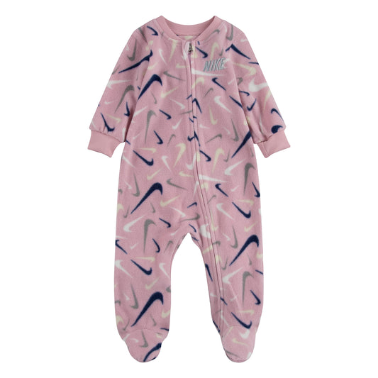 Image 1 of Scribble Microfiber Footed Coverall (Infant)
