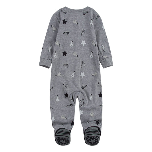 Image 2 of Print Sneaker Coverall (Infant)