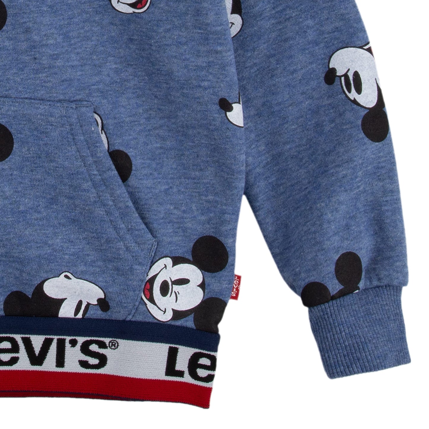 Image 3 of All Over Print Mickey Hoodie (Toddler)