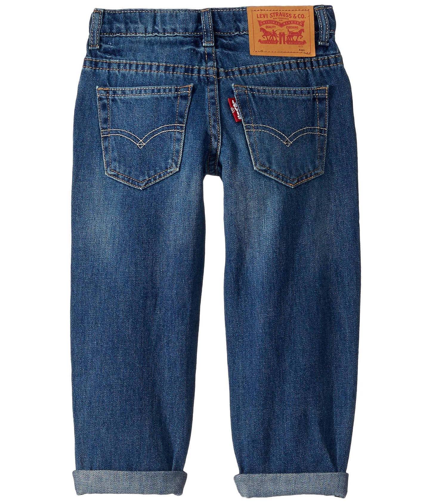 Image 3 of 502 Slim Fit Taper Jeans (Little Kids)