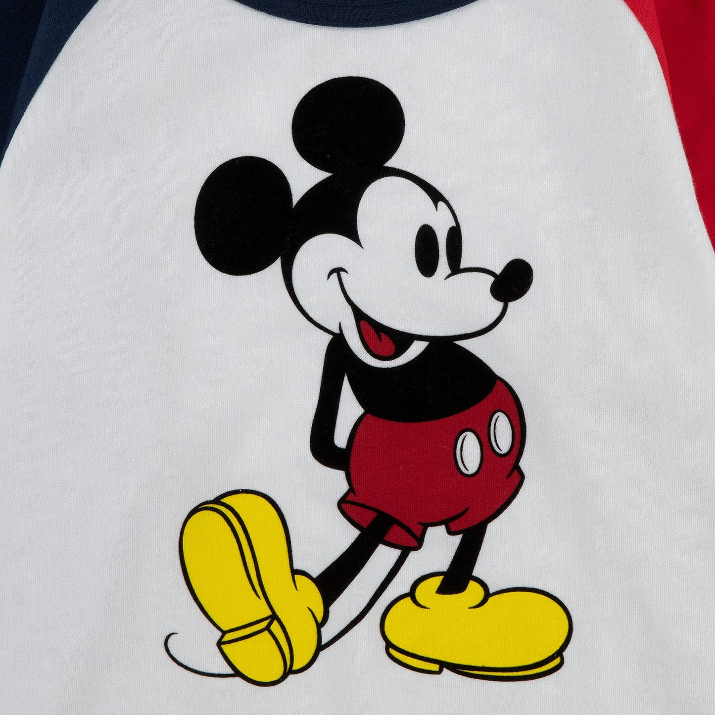Image 3 of Levi's x Disney Mickey Mouse Raglan T-Shirt (Little Kids)