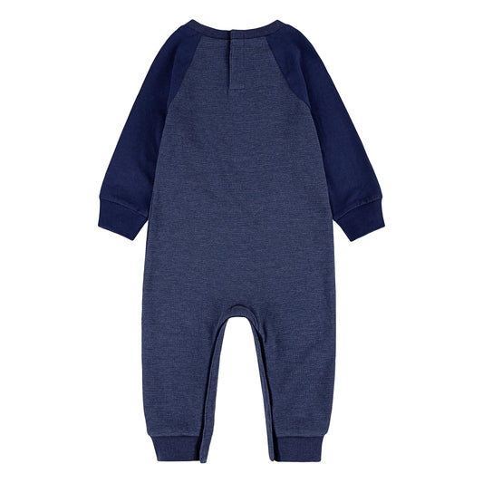 Image 2 of Color-Blocked Coverall (Infant)