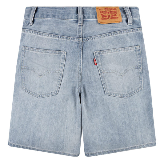 Image 2 of Loose Fit Denim Shorts (Big Kids)
