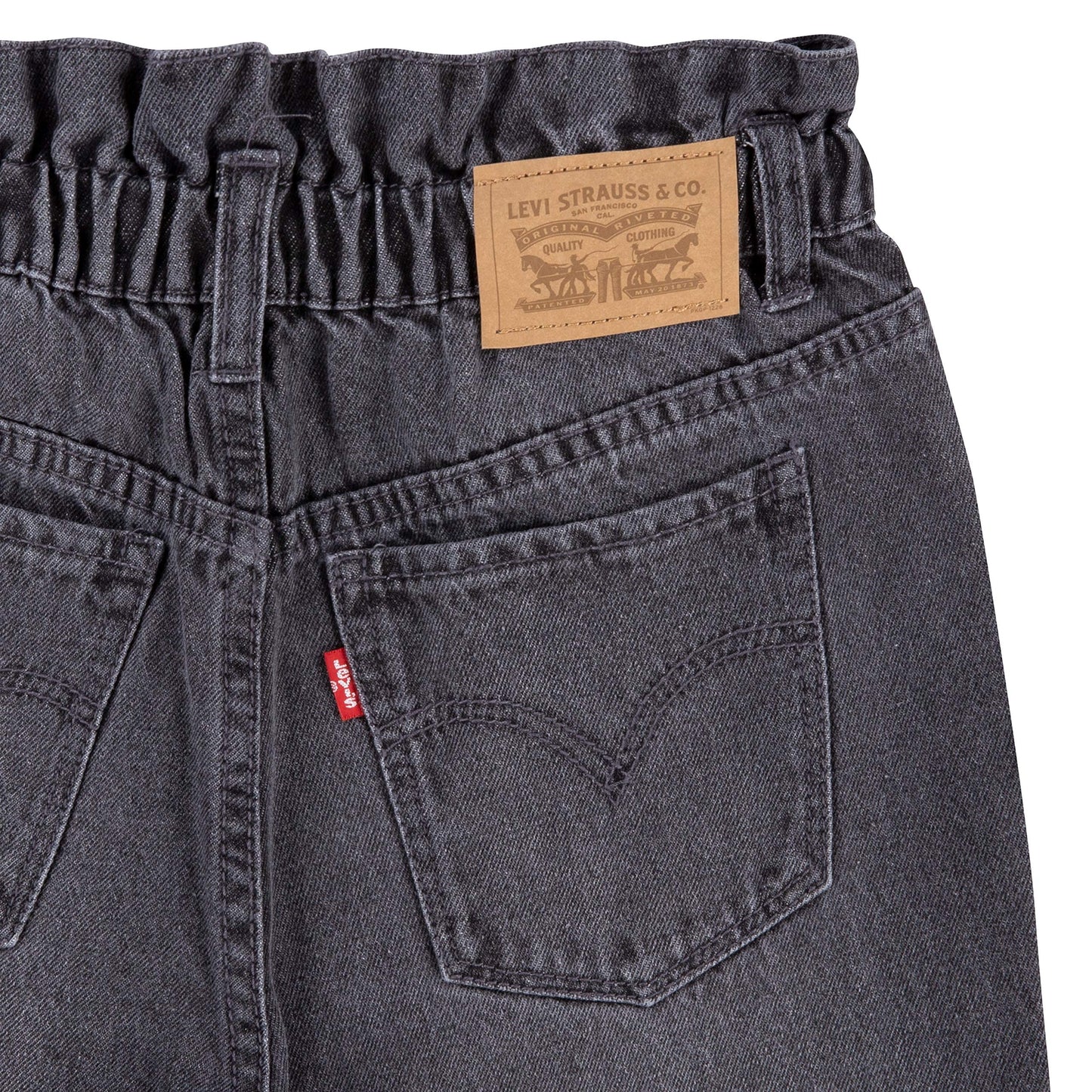 Image 4 of High Loose Taper Jeans (Little Kids)
