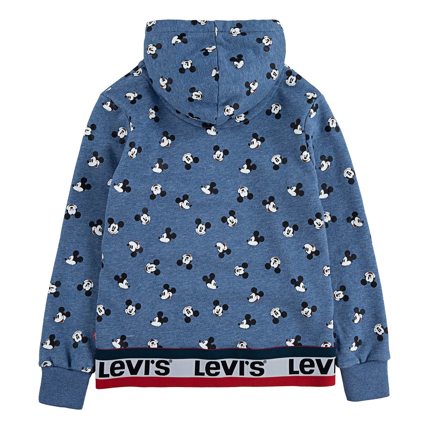 Image 2 of All Over Print Mickey Hoodie (Little Kids)